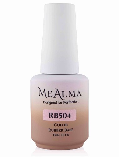 ראבר בייס בצבע RB504 מי אלמה MeAlma Rubber base