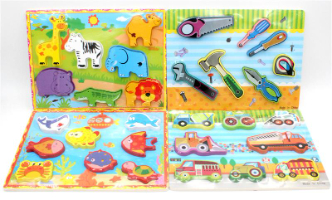 צעצועי שירן - פאזל עץ 12 דוגמאות  927