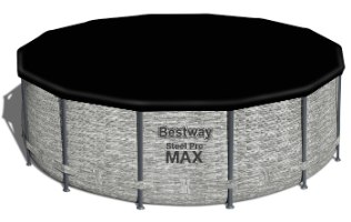 בריכת אולטרה עגולה בריקים MAX 427X122 סמ 5619D מבית BESTWAY