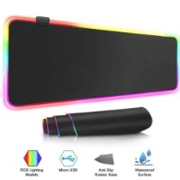 פד ענק לעכבר+מקלדת+תאורת GAMING MOSUE PAD 3 XL RGB