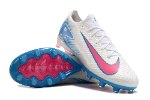 ללא גרב - נעלי כדורגל Nike Air Zoom Mercurial Superfly IX Elite לבן כחול