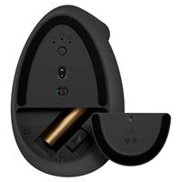 עכבר ארגונומי אלחוטי Logitech Lift Vertical צבע אפור כהה