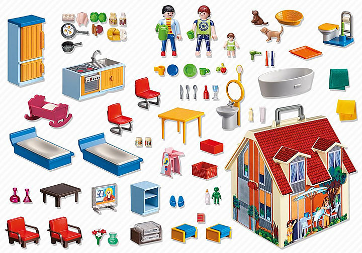 פליימוביל בית בובות במבצע playmobil -   קנו לי טוי  kno li toy 