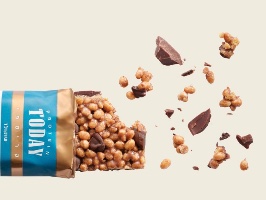חטיפי חלבון קריספי 12 יחידות PROTEIN TODAY (15 גרם חלבון כ 150 קלוריות) כשר