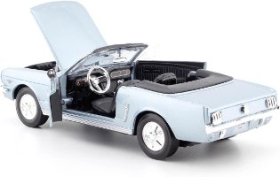 מוטורמקס פורד מוסטנג 1:24 – דגם אספנות איכותי Motormax Ford ½ Mustang Convertible 1964