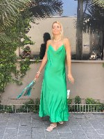 שמלת LEE - ירוק