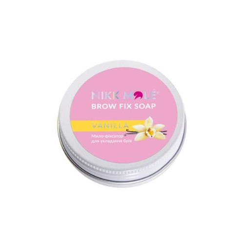 סבון גבות לקיבוע - Nikk Mole Brow FIX Soap |Vanilla