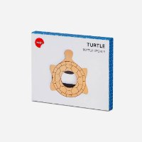 פותחן בקבוקים עץ צב Turtle