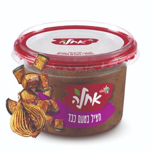 סלט חציל בטעם כבד