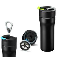 כוס תרמית גדולה להכנת קפה פילטר פרנץ' פרס Easy Go French Press Large - מארז לא מושלם