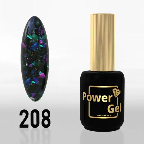 לק ג'ל 208 פאוור ג'ל POWER GEL