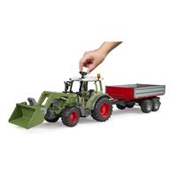 טרקטור FENDT VANO 211 ועגלה - Bruder 02182