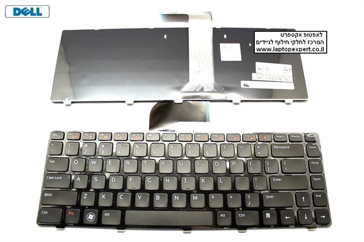 החלפת מקלדת למחשב נייד דל Dell Vostro 3550 / Vostro 3555 / Xps L502 Laptop Keyboard NSK-DX0SW , 04341X , 9Z.N5XSW.00U