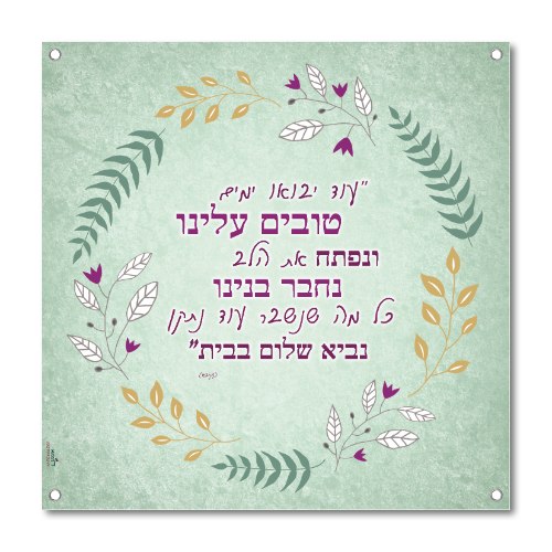 תמונה לסוכה- שלום בבית