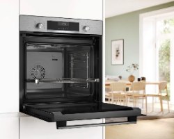 תנור בנוי 71 ליטר דגם BOSCH HBG537ES4Y בוש נירוסטה