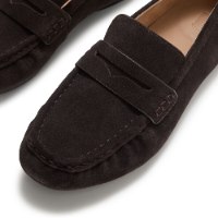 דליקטו סופט לופר זמש חום שוקולד FITFLOP Delicato Soft Loafer פיטפלופ