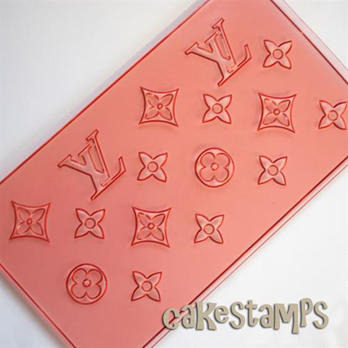 Louis Vuitton cupcake, LV cake logo, LV cookie , LV cake stamp, LV logo,  free worldwide shipping