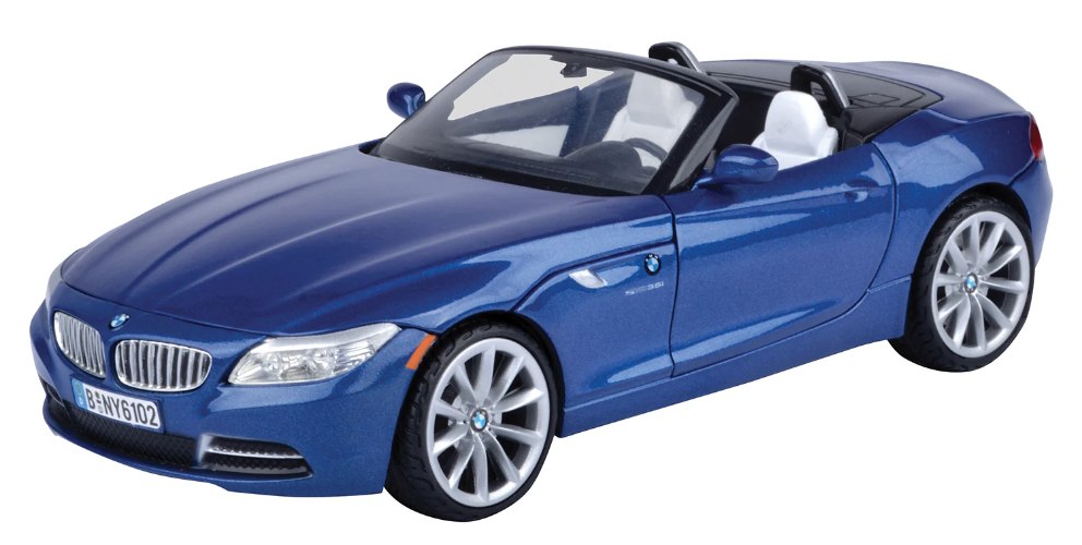 מוטורמקס ב.מ.וו רודסטר| 2010 BMW Z4 Roadster Motormax בקנה מידה 1:24 – דגם אספנות איכותי