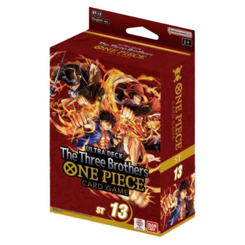 One Piece TCG: Ultra Deck - The Three Brothers Deck ST13 וואן פיס קלפים מקוריים חבילת מתחילים