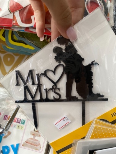 טופר mr&mrs שחור