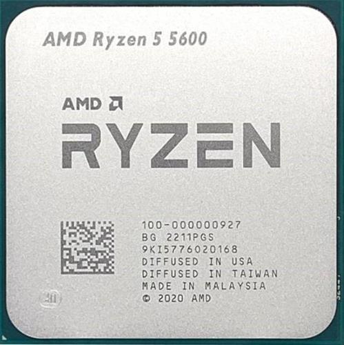 מעבד AMD Ryzen 5 5600 3.5Ghz 4.4Ghz AM4 Tray no Fan No GPU