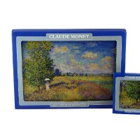 מארז רביעיית פלייסמטים קטנים קלוד מונה Claude Monet