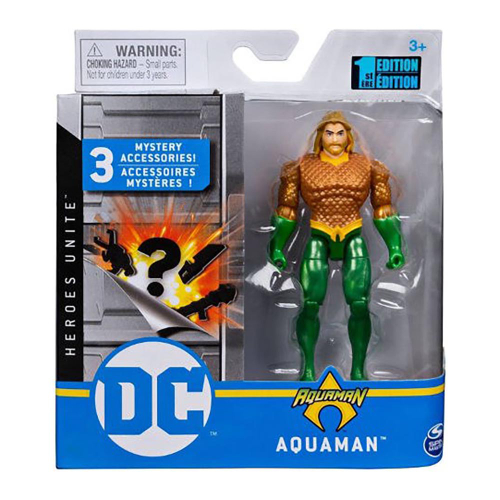 די סי - דמות 12 ס"מ אקוואמן - DC AQUAMAN