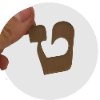 נס קפה - מזמור לתודה- שלט קיר דקורטיבי
