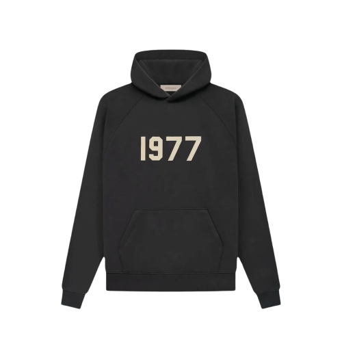 Fear Of God 1977-print hoodie - Black