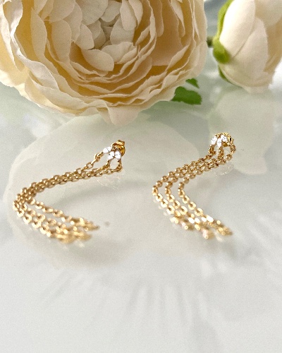 Yan Earrings Gold