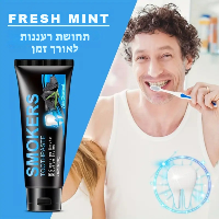 משחת שיניים למעשנים – עם ניחוח מנטה מרענן