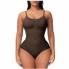 חום קפה - בגד גוף מחטב SmashSHORT