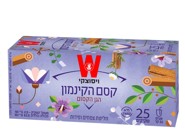 חליטת קסם הקינמון 25 שקיקים