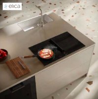 כיריים משולבות קולט אדים מבית ELICA אליקה דגם NIKOLA-AL-BLA78