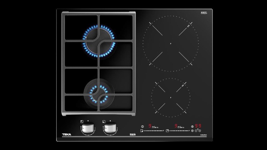 כיריים גז Teka משולבות אינדוקציה דגם JZC-64322