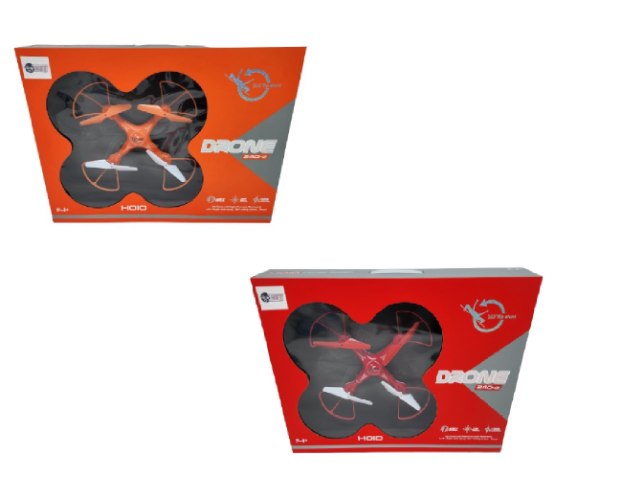 רחפן שלט 2.4G פליפ דרון מדגם HOVER DRONE H010  אדום/כתום
