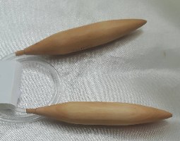 מסרגות עגולות מבמבוק 25 מ"מ