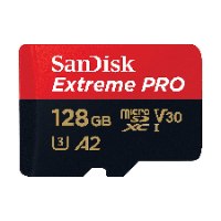 כרטיס זיכרון סנדיסק SanDisk Extreme Pro 128GB Micro SD SDSQXCY-128G