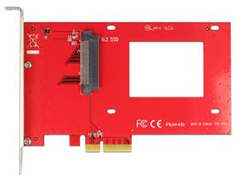 מתאם Delock PCIe to U.2 NVMe SFF-8639