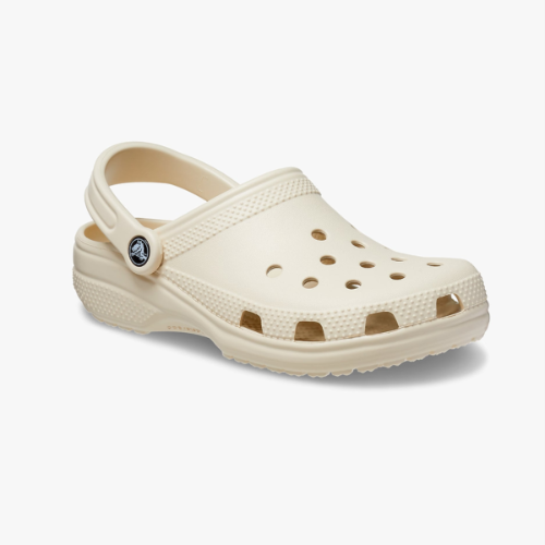 Crocs Classic - כפכפי קרוקס קלאסים בצבע קרם יוניסקס