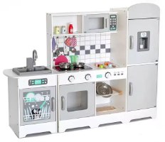 מטבח לילדים מעץ אלקטרוני ניר W10C610 מאת בית העץ