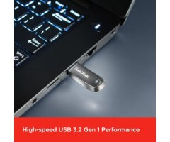 זכרון נייד SanDisk Ultra Luxe 512GB Flash Drive USB 3.2