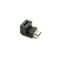 מתאם מחיבור HDMI לכניסת HDMI עם זווית לחיבור תחתון
