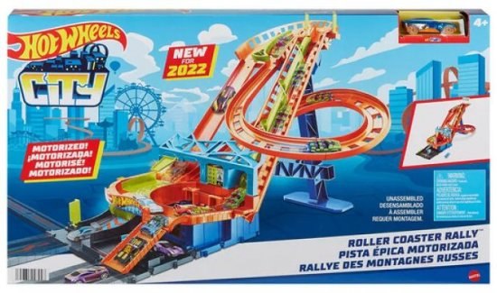 ערכת מסלול Hot Wheels City Roller Coaster Rally