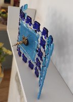 שעון משבצות לתליה או למעמד