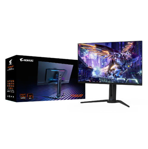 מסך GIGABYTE Aorus FO32U2P 4K UHD 31.5 QD-OLED 0.03ms 240Hz