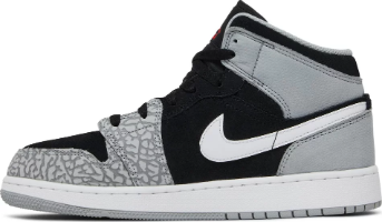Air Jordan 1 Mid SE GS Elephant Toe