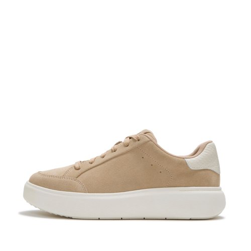 RTG - סניקרס שרוכים זמש חום אבן  FITFLOP RTG Sneaker Lace Up  פיטפלופ