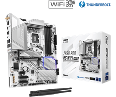 לוח אם – ASRock Z890 Pro RS WiFi White