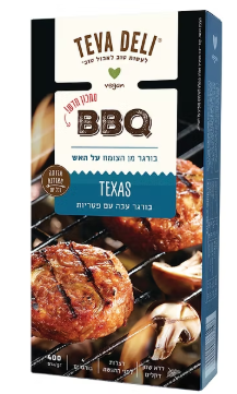 בורגר BBQ  פטריות TEXAS